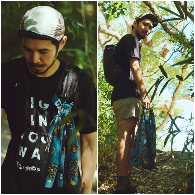 チャオラス CHAORAS スポーツてぬぐい To the trails