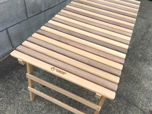 キャンプマニアプロダクツ　MINI TABLE サイズS walnut mix CAMP MANIA PRODUCTS キャンプマニアプロダクツ INOUTDOOR LIVING