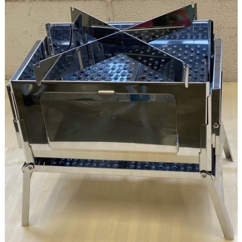 笑's SHO'S コンパクト焚き火グリル『B-GO-WING』 | GLAGH グラフ