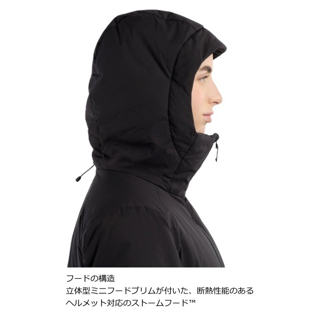 アークテリクス ARC'TERYX アトム ヘビーウェイト フーディ ウィメンズ