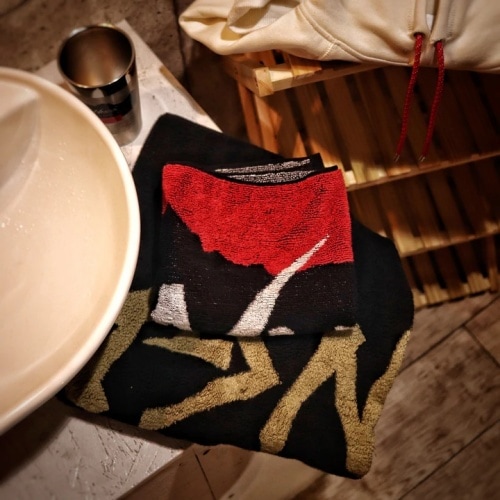 ナンガ NANGA ナンガ ロゴ バスタオル NANGA LOGO BATH TOWEL | GLAGH