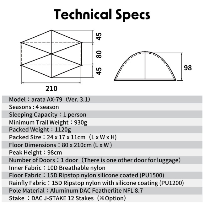 アラタ arata AX-79 Version3.1