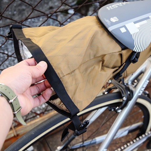 フェアウェザー seat bag mini x-pac(black)新品未使用 FAIRWEATHER* seat bag mini (x-pac black) - BLUE LUG ONLINE STORE