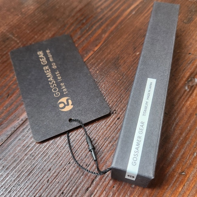 ゴッサマーギア GossamerGear GGフォールディング チャップスティックス GG Folding Chopsticks
