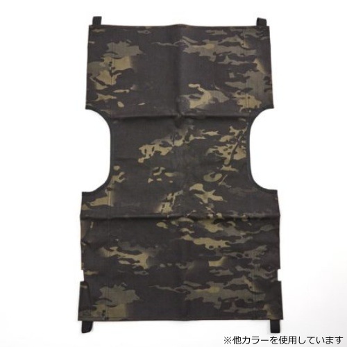 バリスティクス ローワーチェア シート 張り替え タイガーカモ Ballistics バリスティクス- LOWER CHAIR SILVERフレーム × タイガー