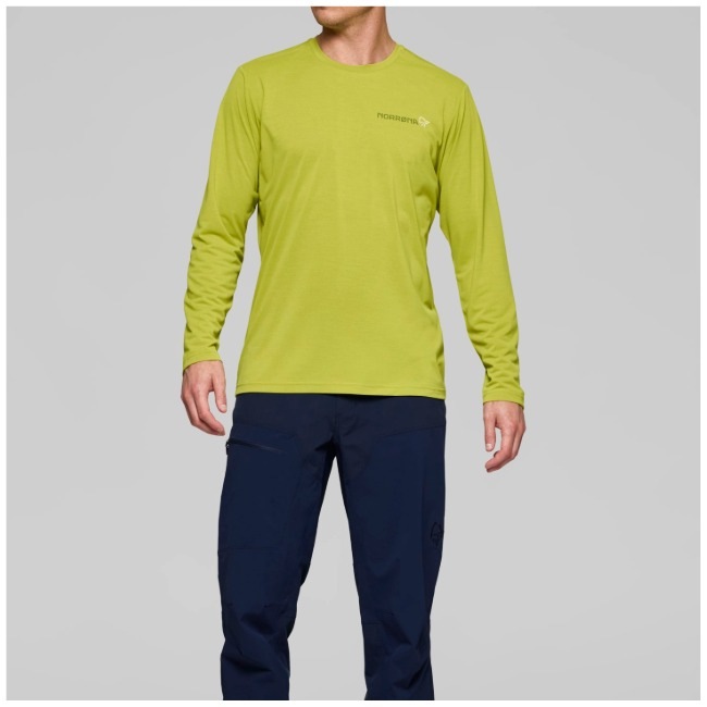 ノローナ NORRONA フェムンドテックロングスリーブ メンズ femund tech