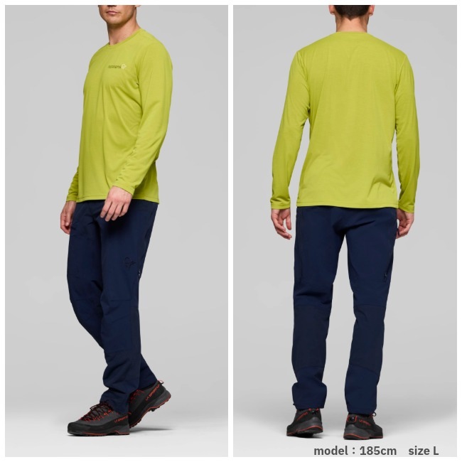 期間限定20％OFF！／ ノローナ NORRONA フェムンドテックロング