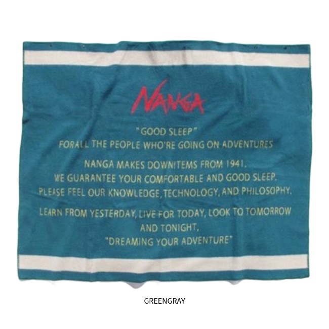 ナンガ NANGA ナンガ トラディショナル ブランケット NANGA TRADITIONAL BLANKET 
