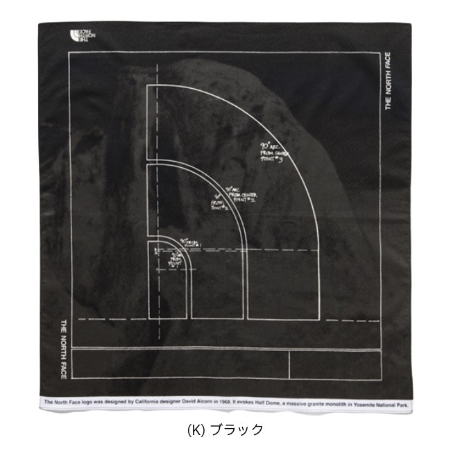 ザ・ノース・フェイス THE NORTH FACE ブループリントバンダナ Blue Print Bandana