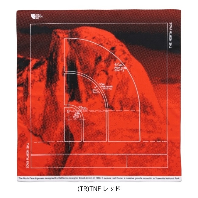 ザ・ノース・フェイス THE NORTH FACE ブループリントバンダナ Blue Print Bandana