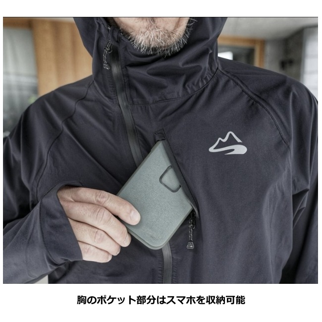 マイルストーン milestone アップスウィングレインフーディ UP-SWING Rain Hoody