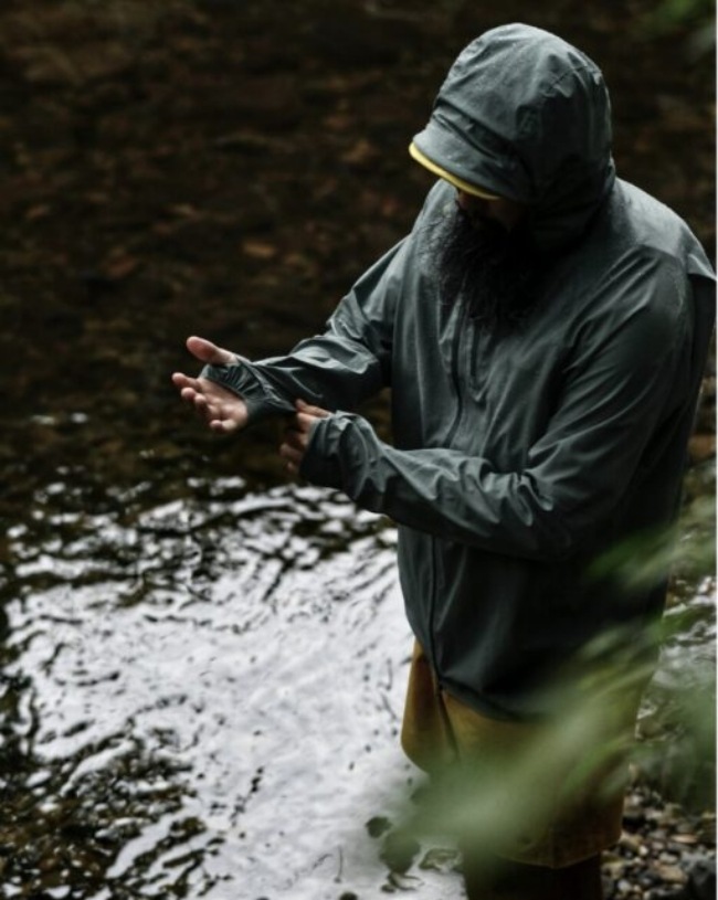 マイルストーン milestone アップスウィングレインフーディ UP-SWING Rain Hoody