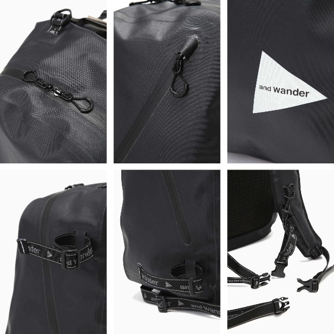 アンドワンダー and wander waterproof daypack | GLAGH グラフ