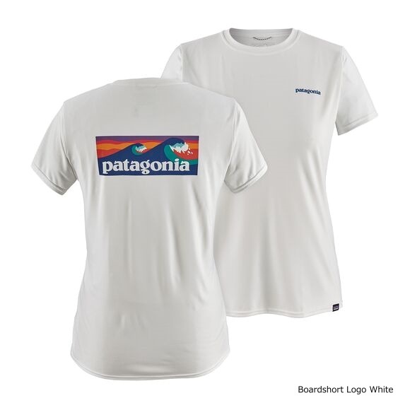 パタゴニアCap Cool Daily Graphic Shirt S ホワイト パタゴニア Patagonia W's Cap Cool Daily Graphic Shirt