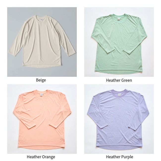 ブリング BRING ドライコットニー 9分袖Tシャツ DRYCOTTONY 9分袖 T-shirt