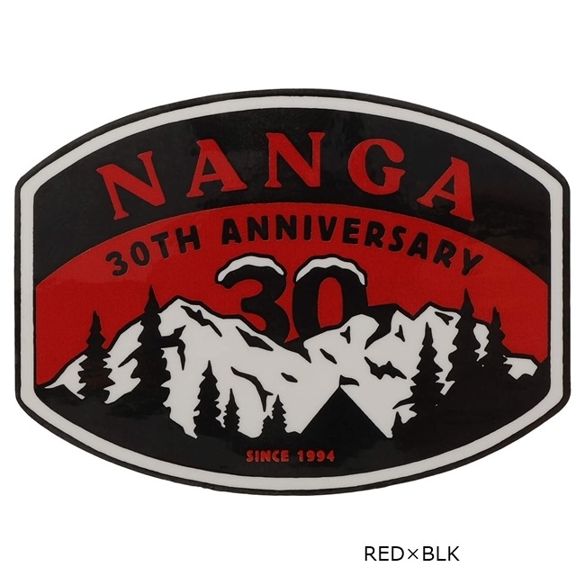 ナンガ NANGA  ナンガ 30イヤー アニバーサリー ステッカー NANGA 30TH ANNIVERSARY STICKER