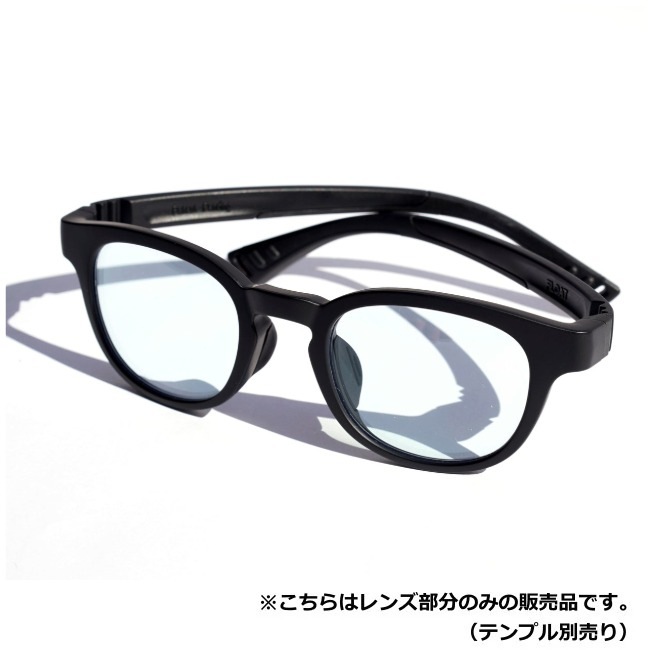 フロート FLOAT トレイル＆ナイト ライエル マットブラック/ブライトブルー TRAIL&NIGHT LYELL MAT BLACK/BRIGHT BL レンズ単品