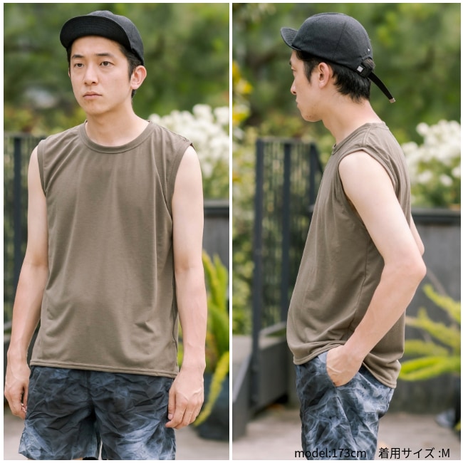 ブリング BRING ドライコットニー スリーブレスTシャツ DRYCOTTONY ユニセックス