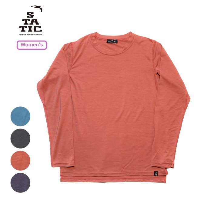 スタティック STATIC オールエレベーション ロングスリーブ シャツ ウィメンズ ALL ELEVATION L/S SHIRTS W's