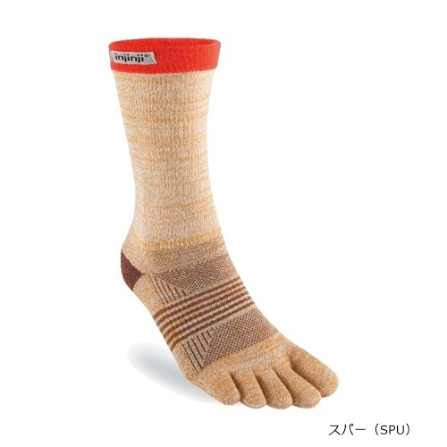 インジンジ injinji ウイメンズ トレイル ミッドウェイトクルー