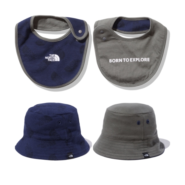 ザ・ノース・フェイス THE NORTH FACE ベビー ハット&ビブセット(ベビー)