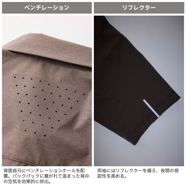 ティートンブロス Teton Bros. ランシャツ ユニセックス Run Shirt Unisex 