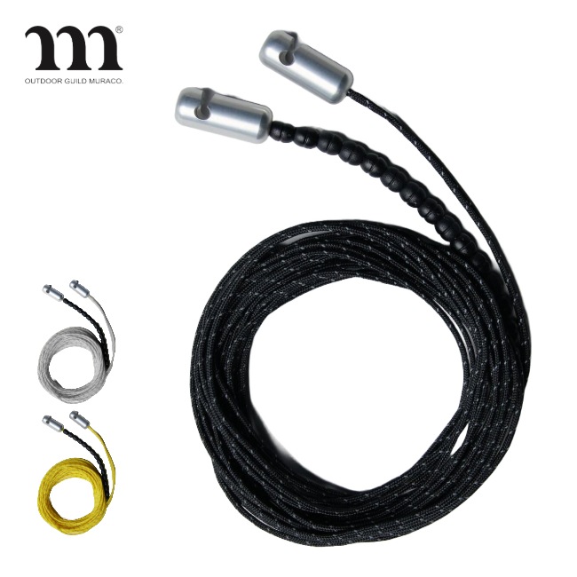 ムラコ muraco ハンギングラインブラック 6m HANGING LINE Black 6m