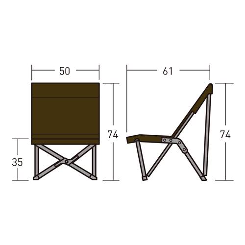 オガワ／ローチェア2　※2つセット オガワ／ローチェア2 ※2つセット ローチェアII / ogawa ONLINE STORE