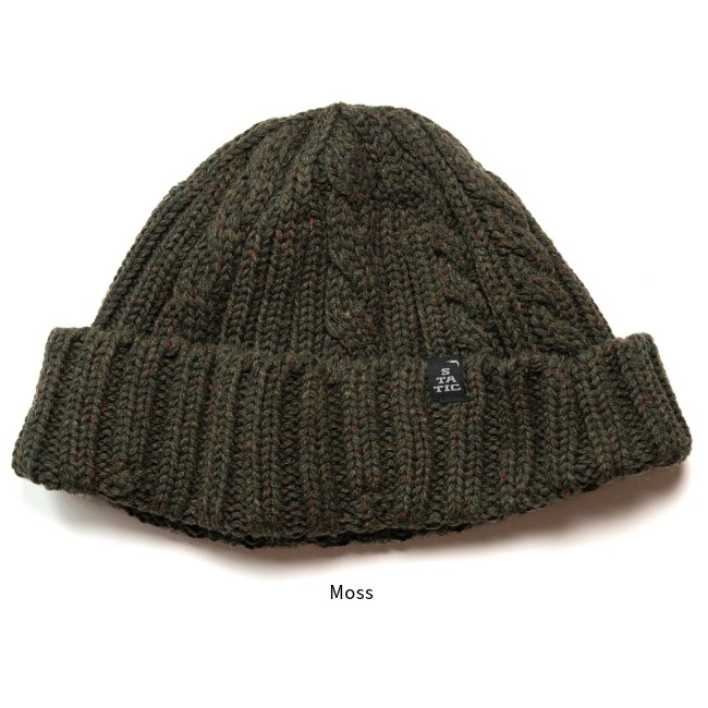 スタティック STATIC リウール ニットキャップ RE WOOL KNIT CAP