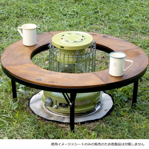 ロゴス LOGOS ストーブテーブル 耐火・断熱シート | GLAGH グラフ