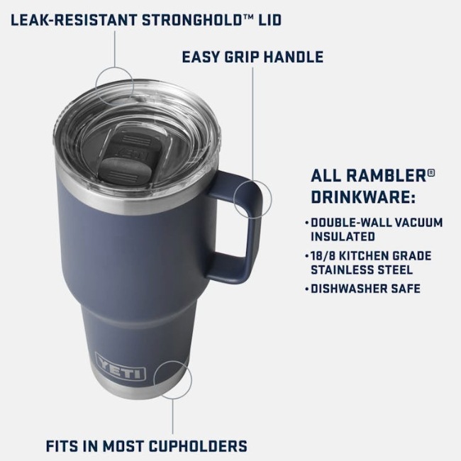 ◆再値下げ◆YETI Rambler travel mug イエティマグ30oz イエティ YETI 30オンス トラベルマグ 30oz Travel Mug | GLAGH