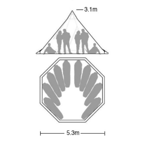 テンティピ Tentipi サファイア 9 Light | GLAGH グラフ