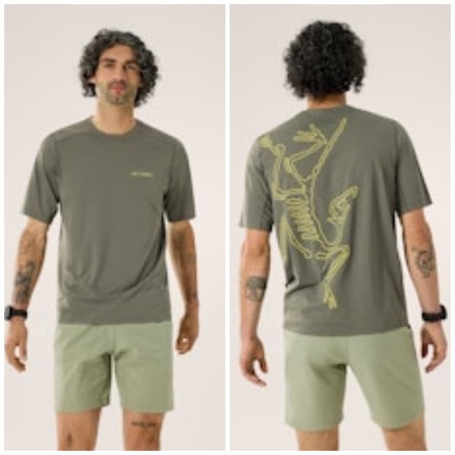ARC'TERYX コーマック ポロ ショートスリーブ シャツ ブラックヘザー ARC'TERYX（アークテリクス） ブラックヘザー シャツ ショートスリーブ