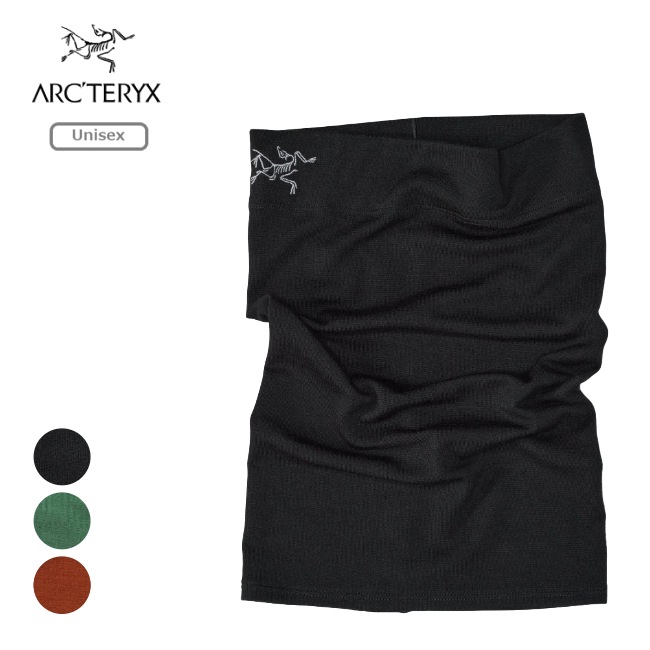 アークテリクス ARC'TERYX ローライトウェイトウールネックゲイター ユニセックス Rho Lightweight Wool Neck Gaiter