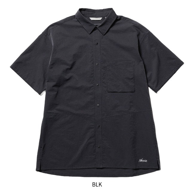 ナンガ NANGA エアクロスコンフィーS/Sシャツ ユニセックス AIR CLOTH COMFY S/S SHIRT
