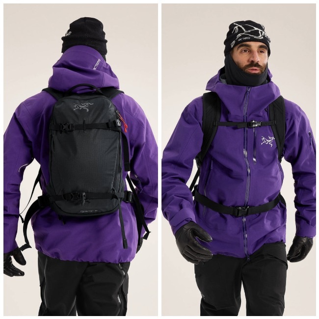 ARC'TERYX QUINTIC 16 ブラック Arc'teryx Weather resistant Quintic 16 Backpack Black – Black