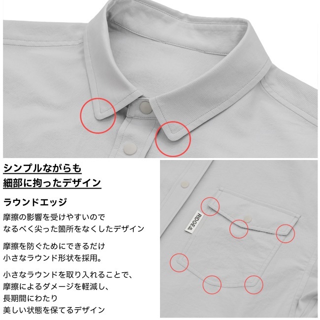 リッジマウンテンギア RIDGE MOUNTAIN GEAR ベーシックショートスリーブシャツ メンズ Basic Short Sleeve Shirt Ms