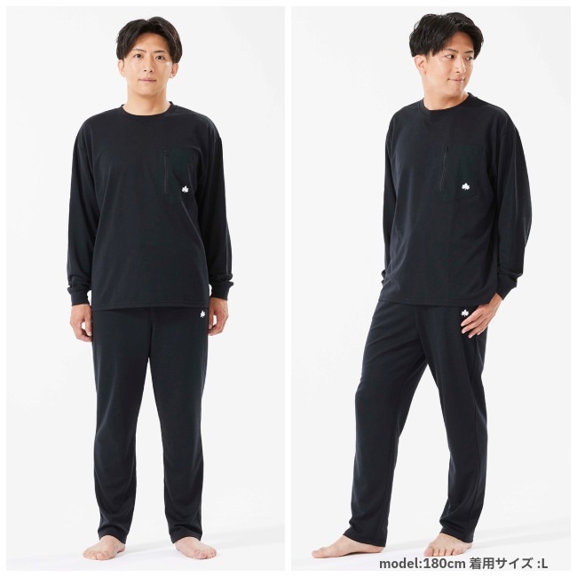 ロゴス LOGOS LOGOS by LIPNER リカバリープルオーバー+リカバリーパンツ ユニセックス お買い得上下セット
