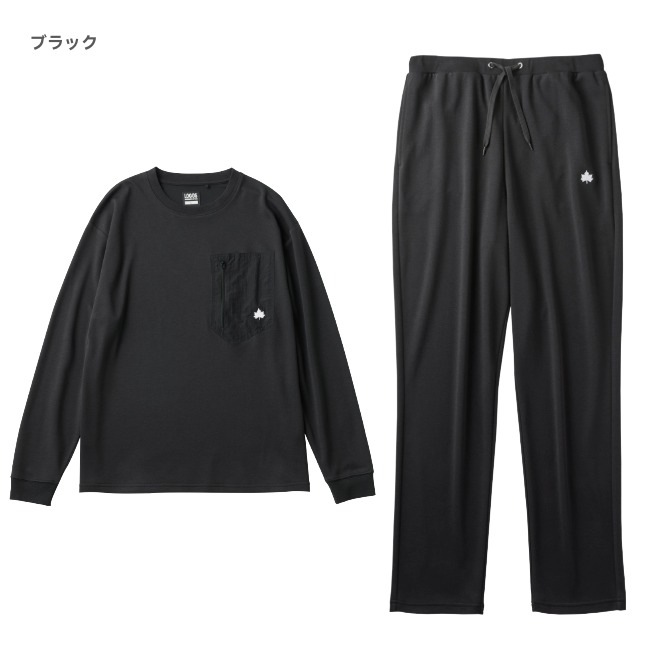 ロゴス LOGOS LOGOS by LIPNER リカバリープルオーバー+リカバリーパンツ ユニセックス お買い得上下セット