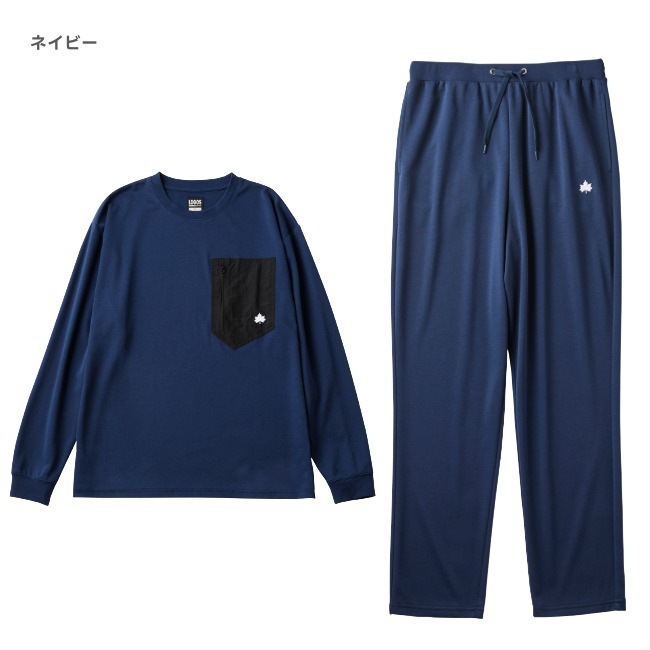 ロゴス LOGOS LOGOS by LIPNER リカバリープルオーバー+リカバリーパンツ ユニセックス お買い得上下セット