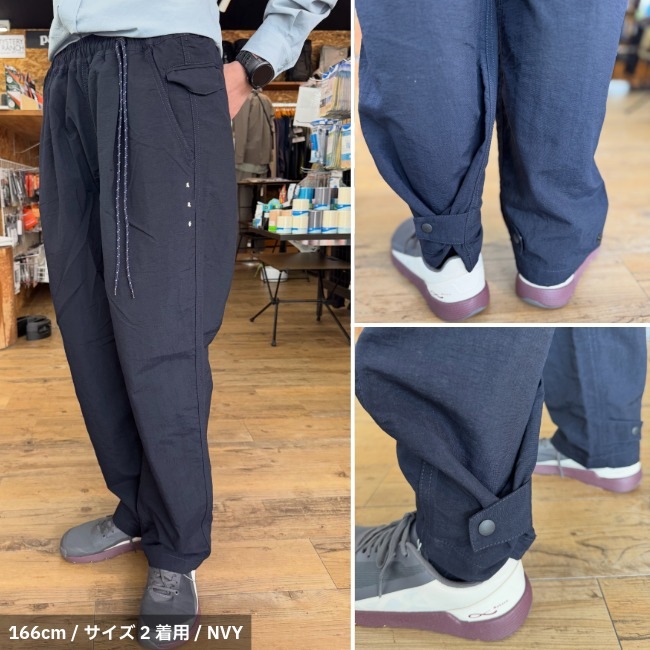 迷迭香 マンネンロウ ナイロンハーベストトラウザー 2026 NYLON HARVEST TROUSER 2026