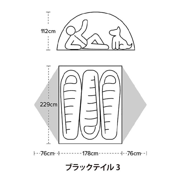 ビッグアグネス BIG AGNES ブラックテイル 3