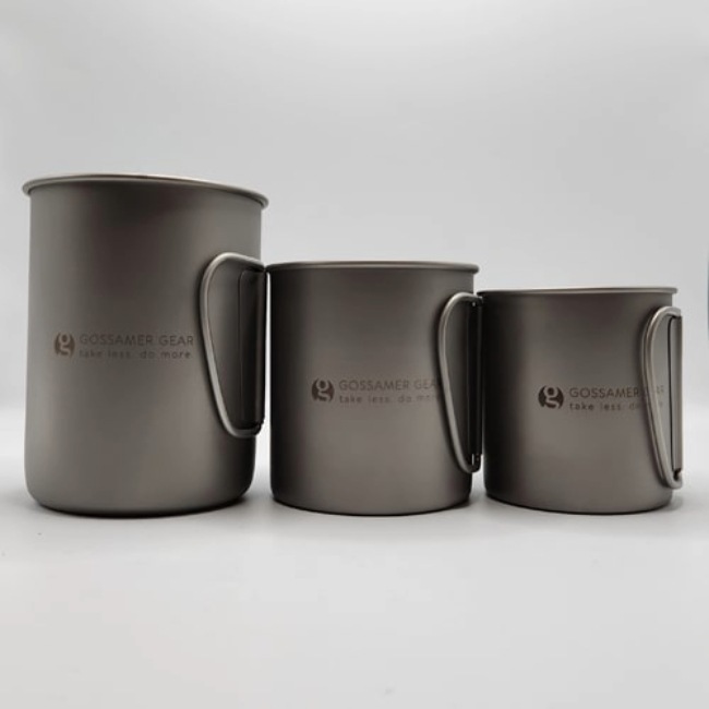 ゴッサマーギア GossamerGear チタンシングルマグ シルバー 600ml Titan Single Mug Silver