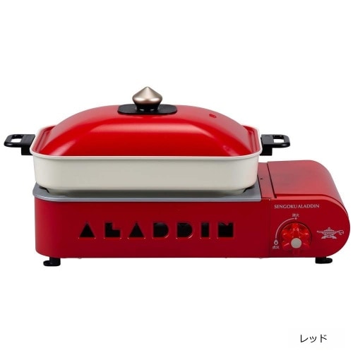 SENGOKU アラジン　赤 Sengoku Aladdin(センゴクアラジン)ポータブル ガス カセット