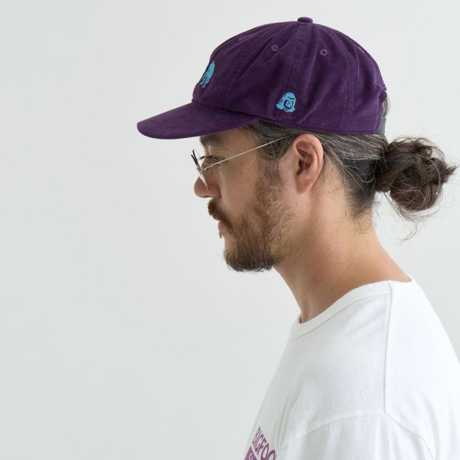 ナンガ NANGA ナンガ×タコマフジレコード ビッグフットサーベイ プロジェクトロゴ コーデュロイキャップ (ユニセックス) 