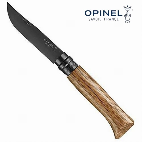 オピネル OPINEL ステンレススチール #8 ブラックオーク