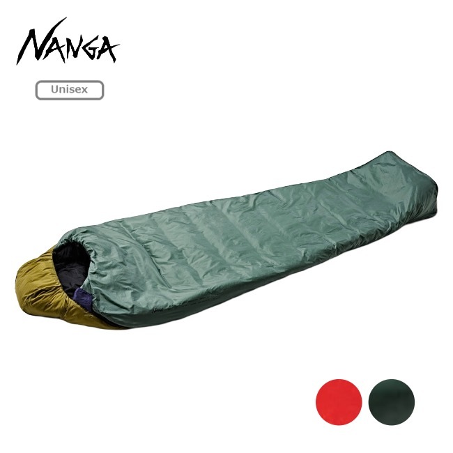 NANGA 寝袋 オリーブグリーン/イエロー ナンガ NANGA ZZZ BAG 0 | GLAGH グラフ