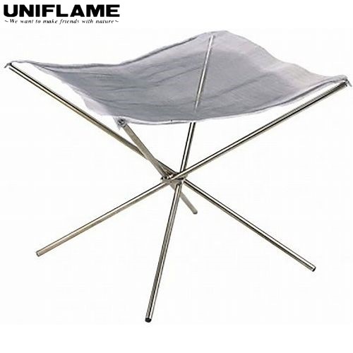 ユニフレーム(UNIFLAME) ファイアスタンド UNIFLAME】ユニフレームのファイアスタンド2は超軽量