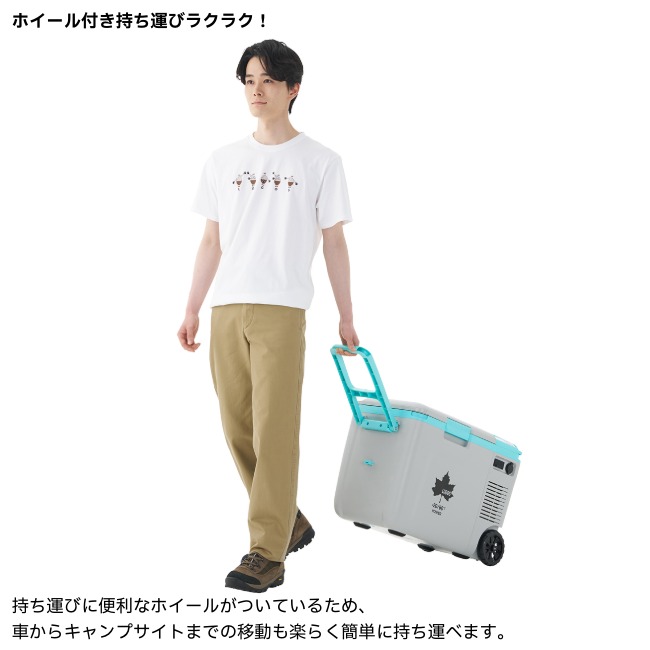 ロゴス LOGOS （野電）エレキャン・温冷/冷凍庫 27-BF（-20℃/60℃ ホイール）