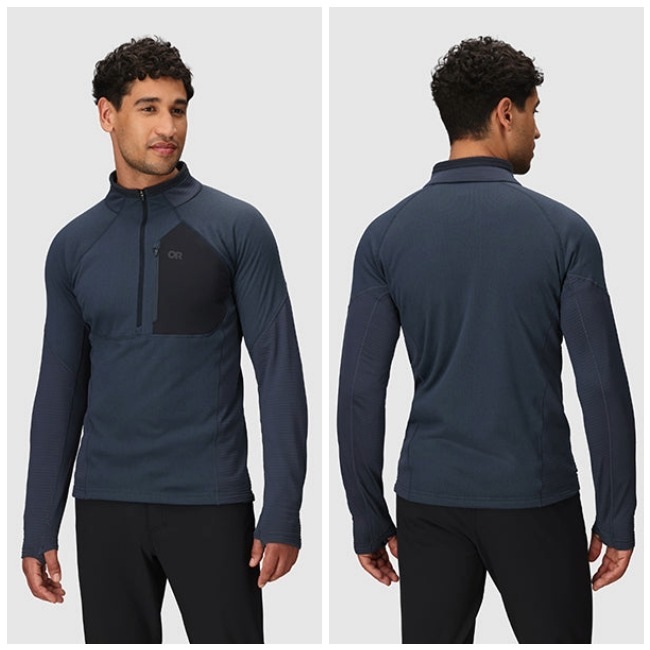 アウトドアリサーチ OUTDOOR RESEARTH デビエイターフリースハーフジップ メンズ